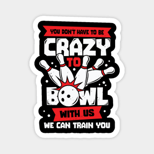 Funny Bowling Player Team Bowler Gift Magnet