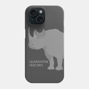 Quarantine Unicorn Phone Case