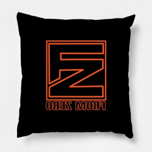 FROM ZERO tshirt logo Pillow