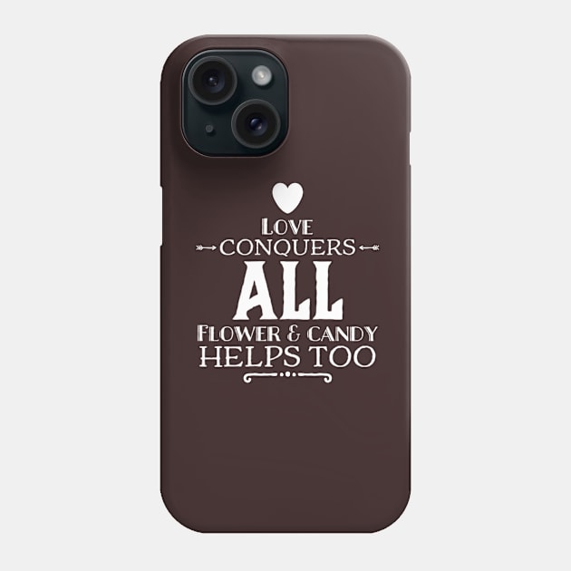 love conquers all Phone Case by MNZStar