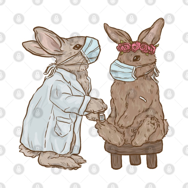 Vaccination Rabbits by Jewelia