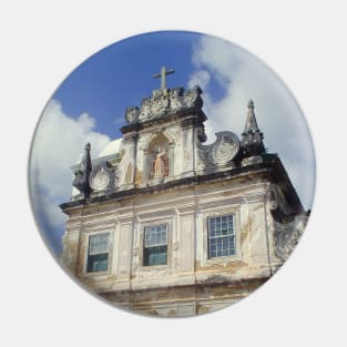 Santo Antonio convent baroque stone facade Pin