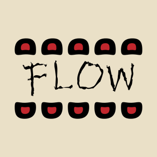 Flow typography design T-Shirt