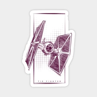 Tie Fighter Magnet