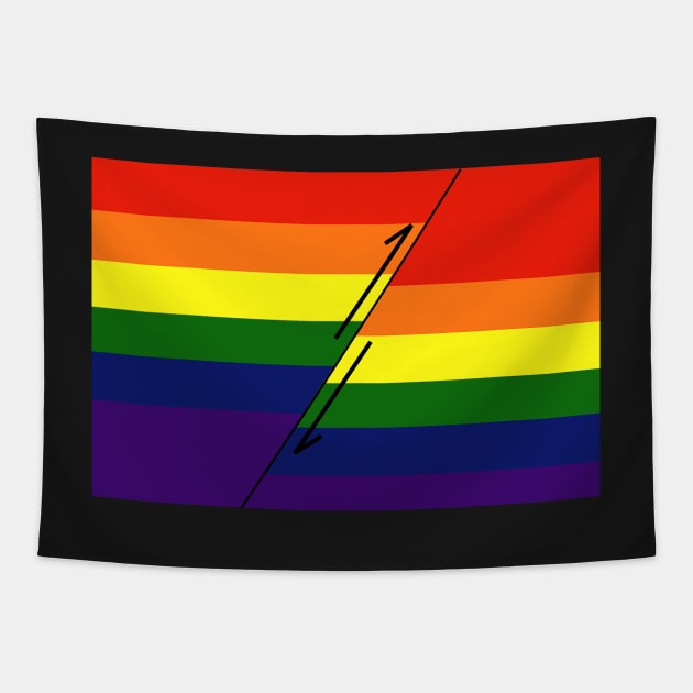 Geology Pride Flag Tapestry by stermitkermit