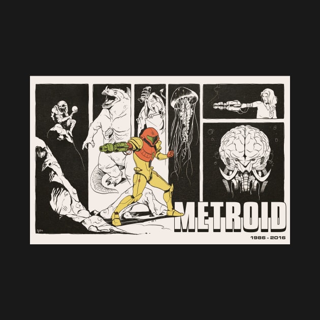 Metroid: 30 Years by deimos-remus