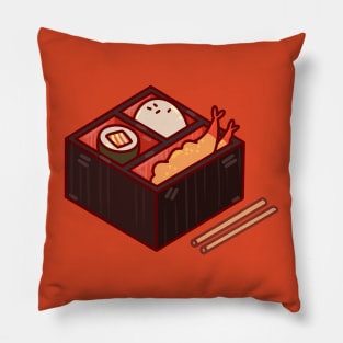 Little Red Bento Box Pillow