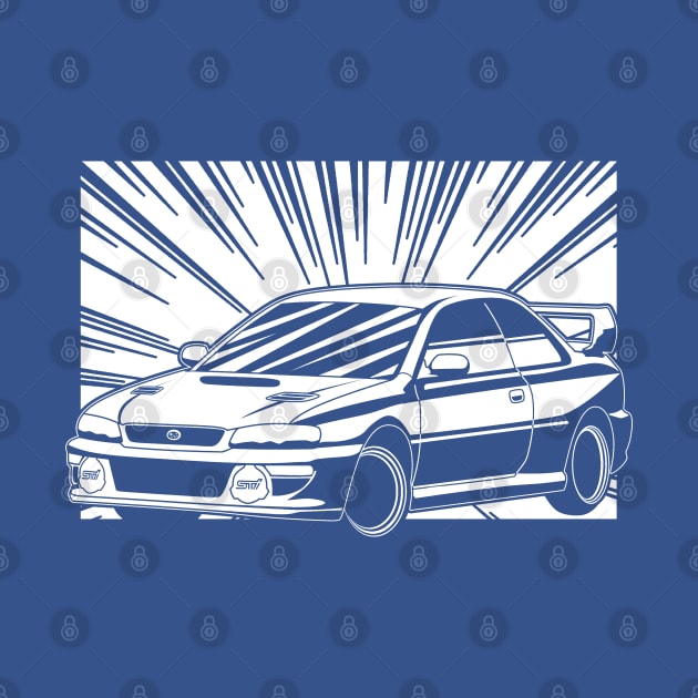 Subaru WRX Manga by thesupragoddess