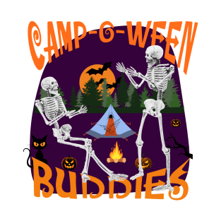 Campoween Buddies-Halloween Camping T-Shirt