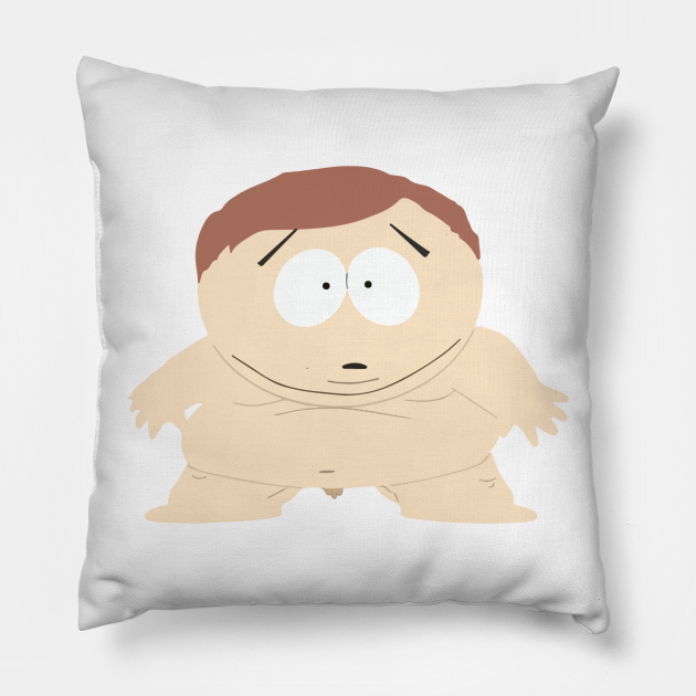 Eric Cartman Naked Cartman Pillow TeePublic