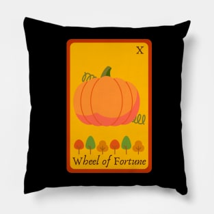 Autumn Tarot - Wheel of Fortune Pillow