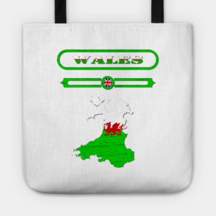 WALES, UNITED KINGDOM, MAP OF WALES. SAMER BRASIL Tote