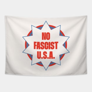 No Fascist USA - Anti Racist Tapestry