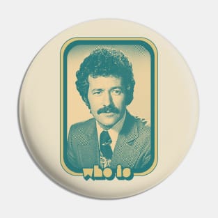 Who Is ... Alex Trebek / Retro Vintage Aesthetic Fan Design Pin