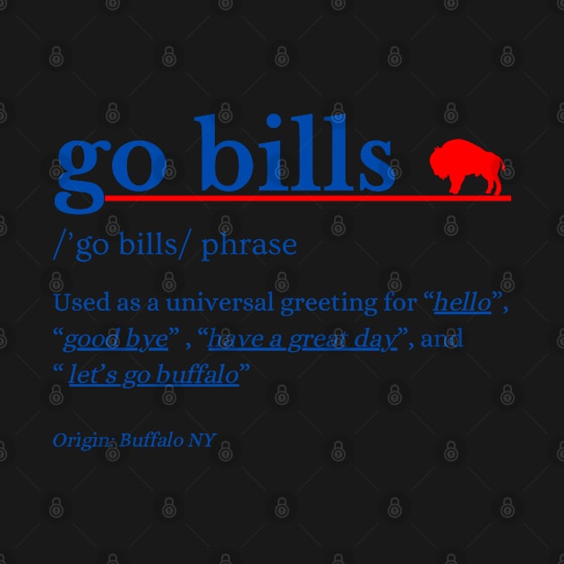 g0 bills phrase buffalo-bills by DewaJassin