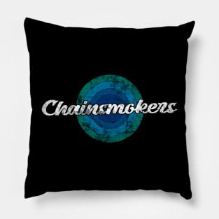 Vintage Chainsmokers Pillow