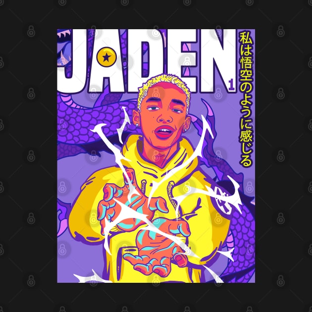 Jaden Feeling Like Goku by hansoloski