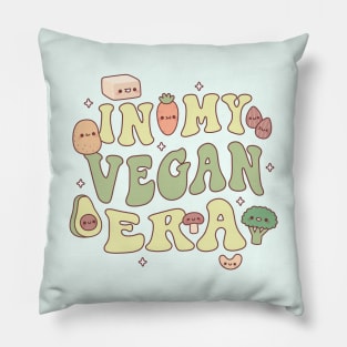 Cute Vegetables Tofu And Nuts In My Vegan Era Pillow