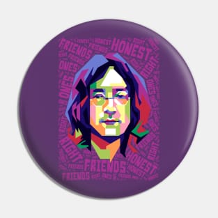 john lennon WPAP Pin