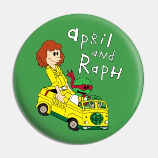 April & Raph Pin