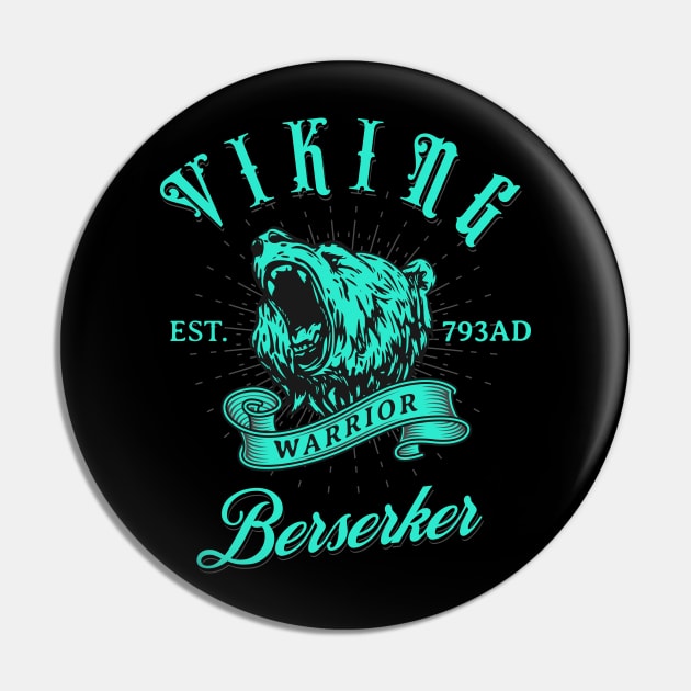 Viking Berserker Pin by Scar