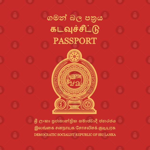 Sri Lanka passport by Travellers