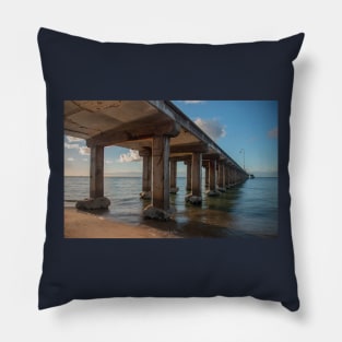 Dromana Pier, Dromana, Mornington Peninsula, Victoria, Australia Pillow