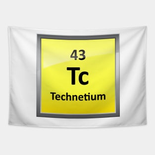 Technetium Periodic Table Element Symbol Tapestry