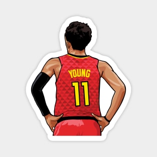 Trae Young Vector Standing Magnet