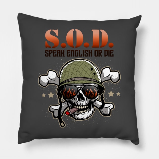 Stormtroopers of Death Rise of the Infidels Pillow by NEW ANGGARA