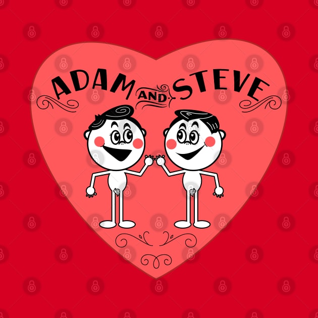 Adam And Steve by VultureVomitInc