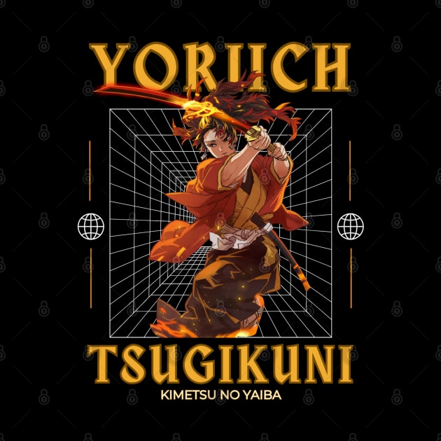 Yoriichi Tsugikuni Demon Slayer by AssoDesign