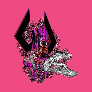 Galactus & Silver Surfer - Classic T-Shirt