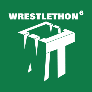 Wrestlethon 6 White Logo T-Shirt