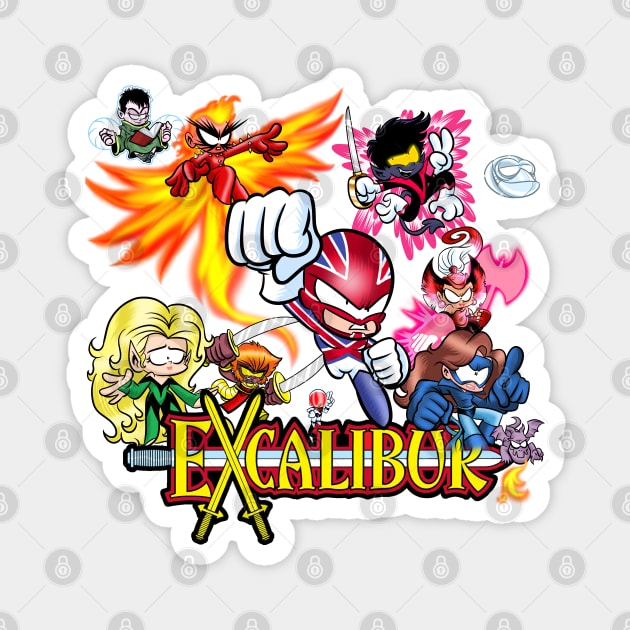 ExcaliburCuties Magnet by BeefcakeBoss