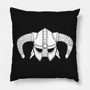 Nordic armor hel Pillow