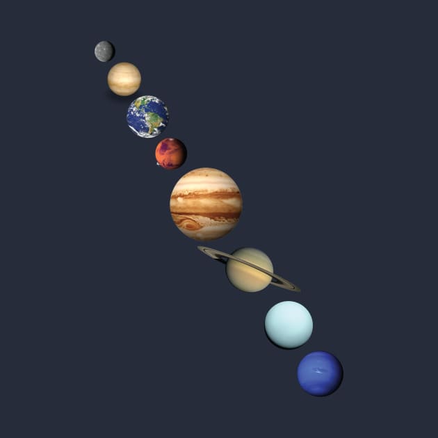 Solar System Planets by Milena93