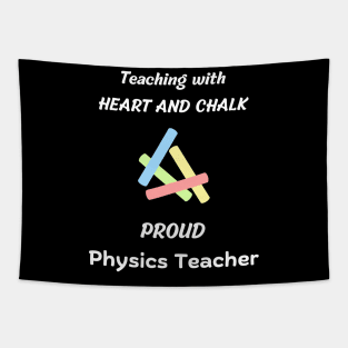 physics professor and teacher appreciation gift design Tapestry