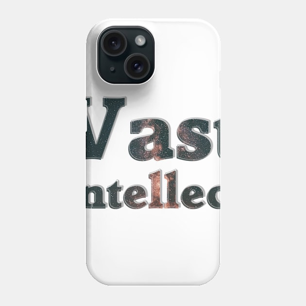 Vast Intellect Phone Case by afternoontees