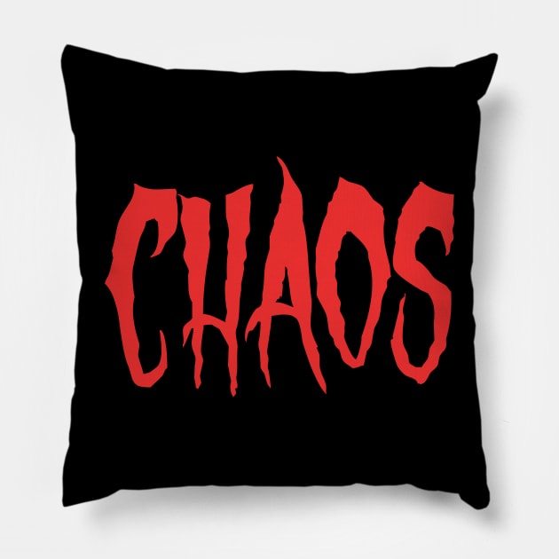 Chaos Pillow by Spreadchaos