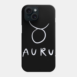 Taurus Zodiac Sign Phone Case