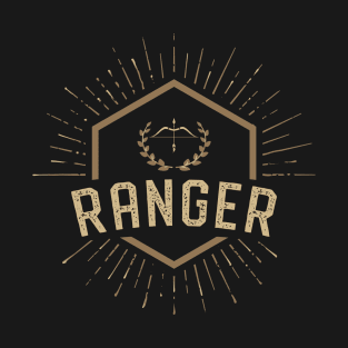 Ranger Character Class Tabletop Roleplaying RPG Gaming Addict T-Shirt