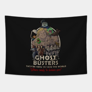 Ghostbusters Save The World Tapestry