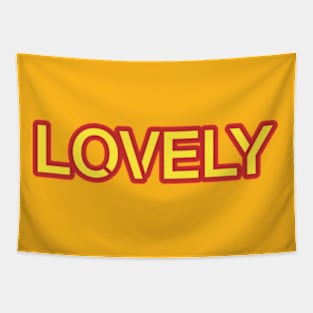 A Word Lovely Collection Tapestry