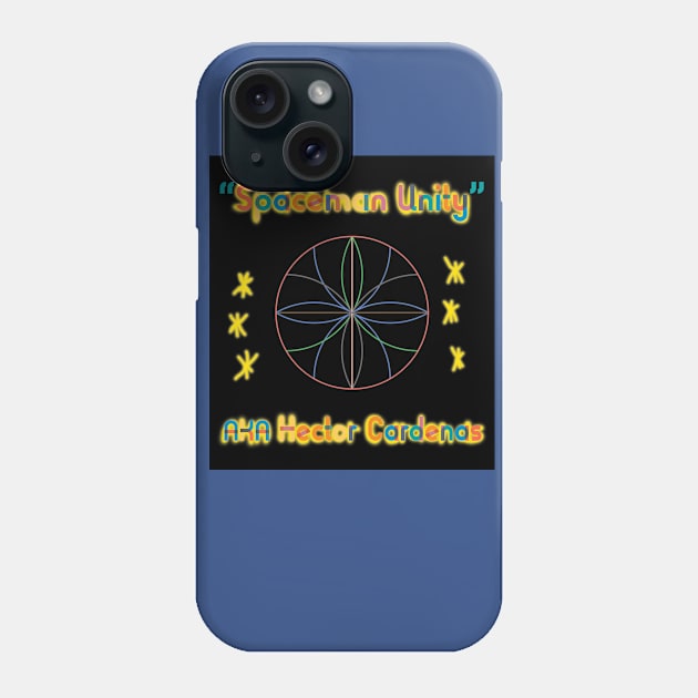 Spaceman Unity Tagged Phone Case by Ununified