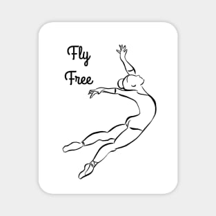 Fly Free Magnet