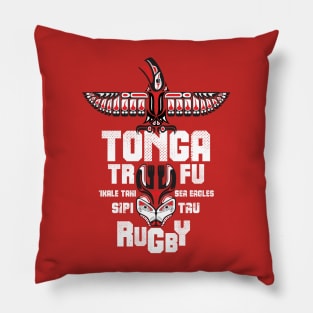 TRFU Tonga Rugby Sea Eagles 'IKale Taki Fan Memorabilia Pillow