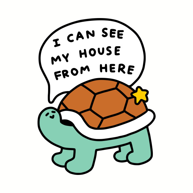 Turtle House - Turtle - Phone Case