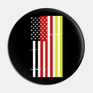 Dual Citizen German American Pin