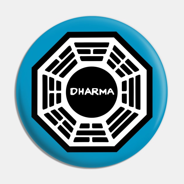 Dharma Initiative Pin by MindsparkCreative